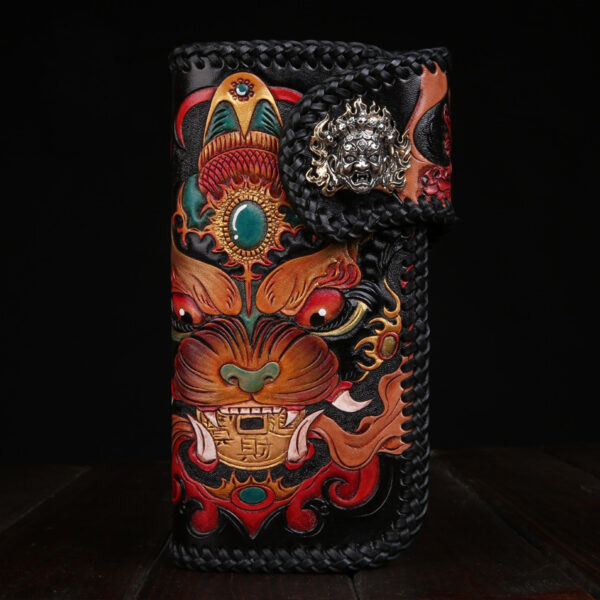 Men's And Women's Fashionable Leather Grab Bag - Image 2