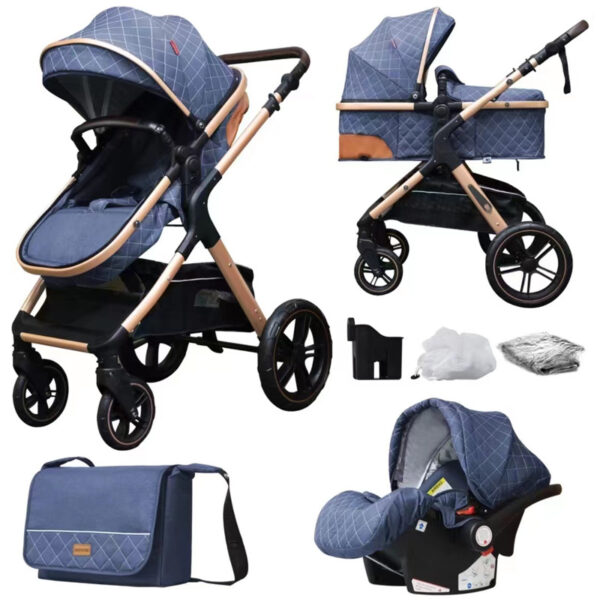 Baby Sitting Lying Lightweight Folding Multi-function Cart - Image 7