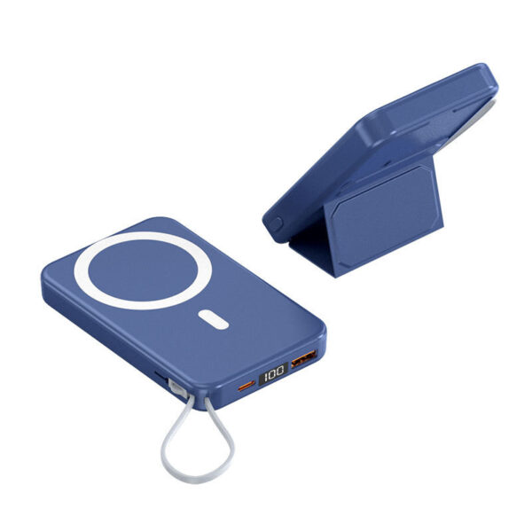 Magnetic Power Bank With Cable Bracket - Image 6