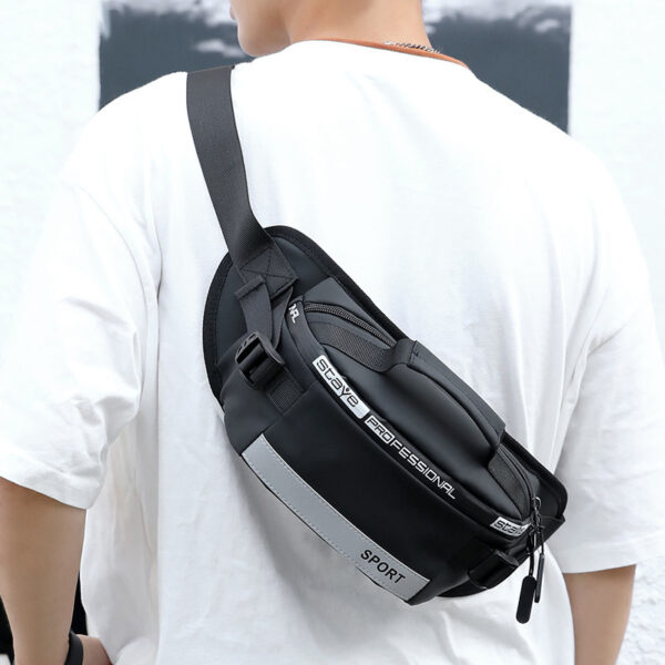 Reflective Waist Bags Men Crossbody Bag Pack For Travel Walking Running Hiking Cycling - Image 7