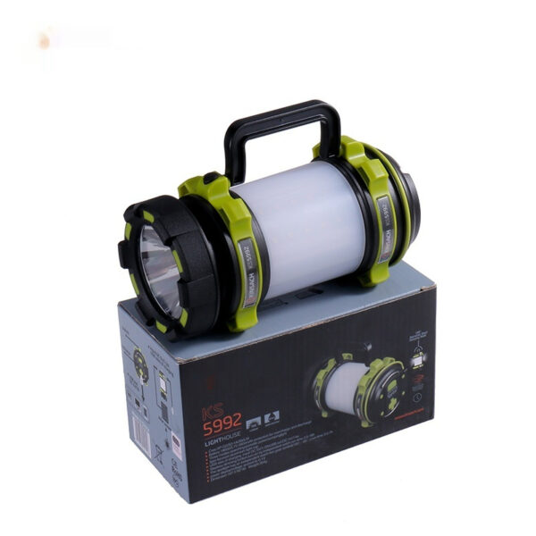 Portable LED Searchlight Outdoor Strong Light Charging Power Torch - Image 5