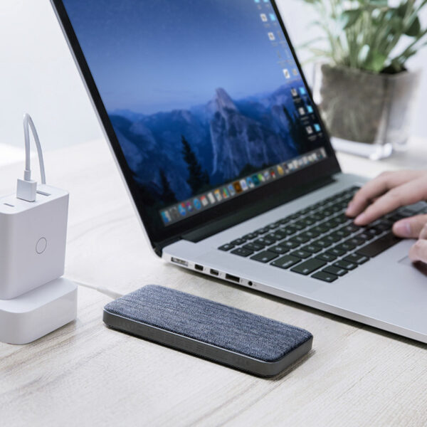 Two-way Fast Charging Fabric Mobile Power Ultra-thin - Image 5