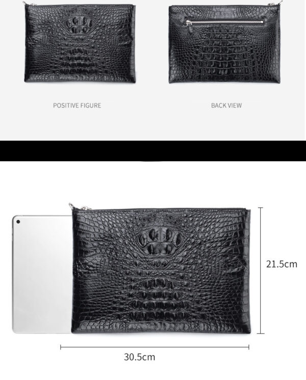 Fashion Men's Casual Business Zipper Wallet - Image 5