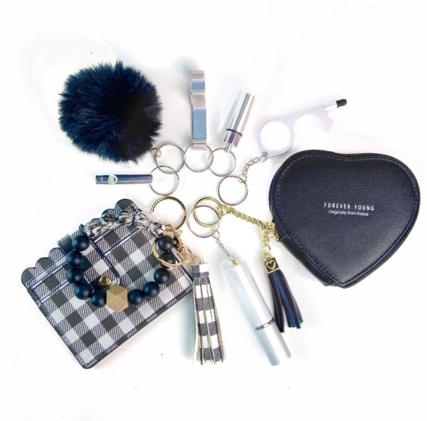 Ball Bead Bracelet Key Chain Perfume Bottle - Image 3