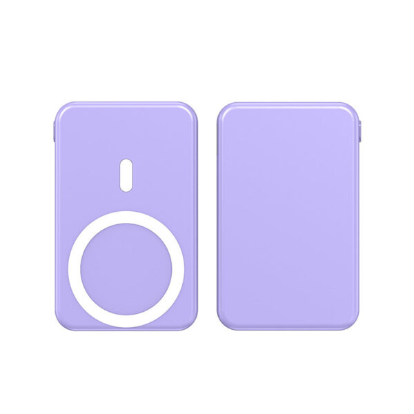 Small Portable Power Bank Magnetic Absorption Wireless Fast Charge - Image 6