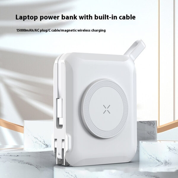 New 65W Multifunctional Magnetic Suction Travel Charger Wall Charging Power Bank For Laptop Computer Power Bank - Image 2