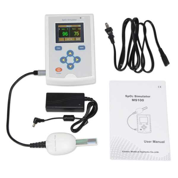 SpO2 Simulator MS100 Pulse Rate Blood Oxygen Simulator Pulse Oximeter Reaction Time - Image 10