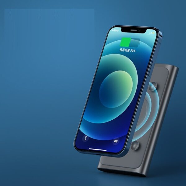 Sucker 22.5W Fast Charging 15W Wireless Charging Power Bank - Image 4