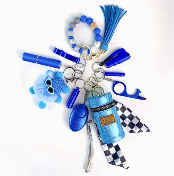 Ball Bead Bracelet Key Chain Perfume Bottle - Image 6