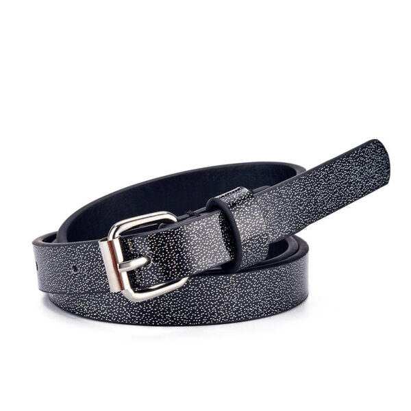 Ladies Kids Belts Heart Glitter  Jeans Cropped - Image 8
