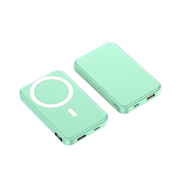 Small Portable Power Bank Magnetic Absorption Wireless Fast Charge - Image 8