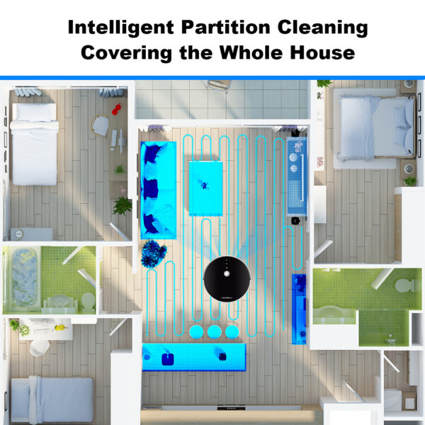 Home Fashion Sweeping Robot Map Navigation - Image 5