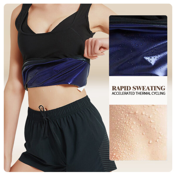 Women's Sweatshirt Yoga Running Exercise Shapewear - Image 2