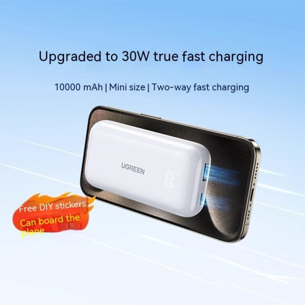 30W Fast Charge 10000 MA Power Bank - Image 5
