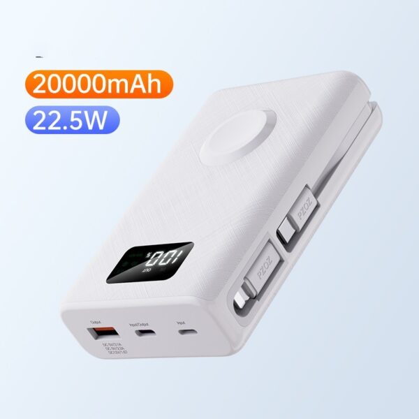 Wireless 7 Charger Head Bracket Mobile Power Supply - Image 5