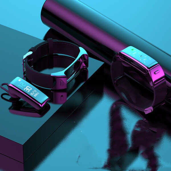 Two-in-one Bluetooth Headset Call Sports Multifunctional Electronic Watch - Image 2