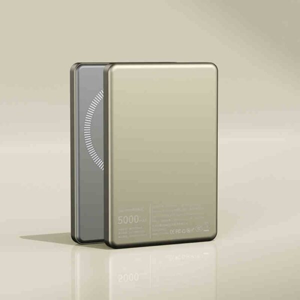Ultra Thin Large Capacity Portable Magnetic Power Bank - Image 3