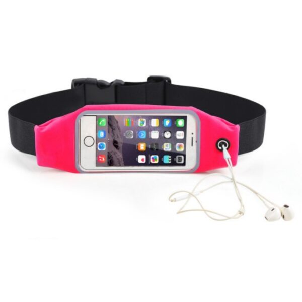 Touch Screen Clear Phone Waist Bag For Running Sports Fanny Pack - Image 8