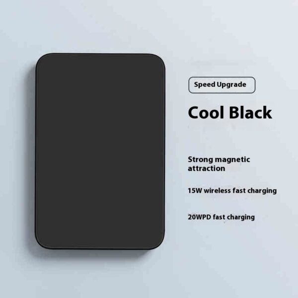 Ultra-thin Compact Portable Wireless Magnetic Power Bank - Image 7
