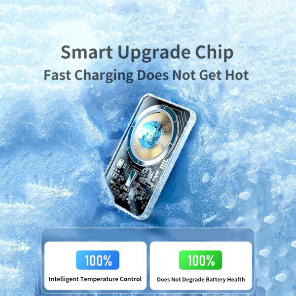 Transparent Magnetic Power Bank 22.5W Fast Charge - Image 7