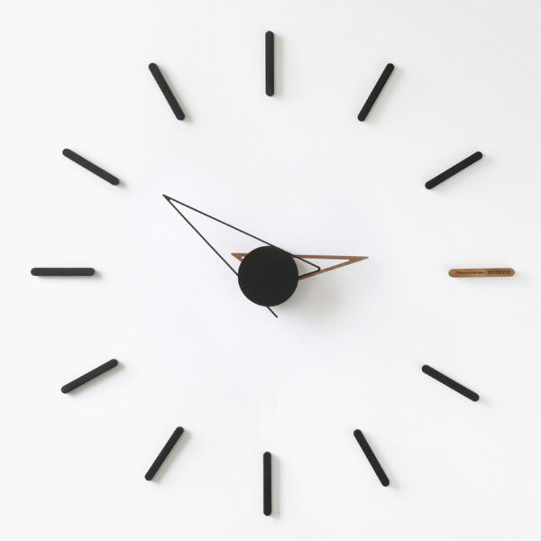Wozoom House Quasi Background Wall Decoration Clock Wall Clock Living Room Nordic Light Luxury Clock Wall Hanging Creative Modern Style - Image 3