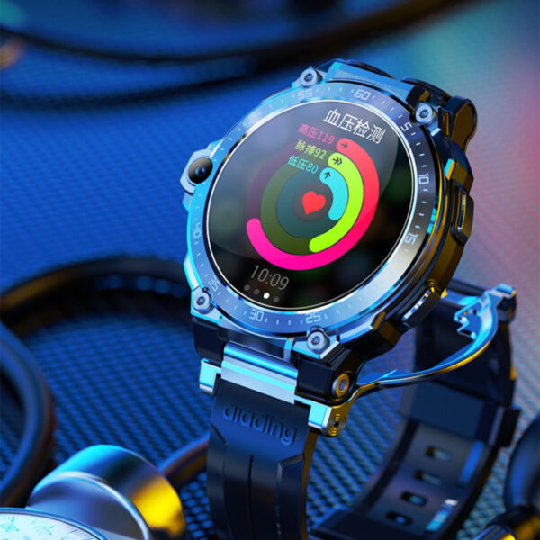 Smart Watch Heart Rate Blood Pressure Black Technology Bluetooth Headset - Image 4