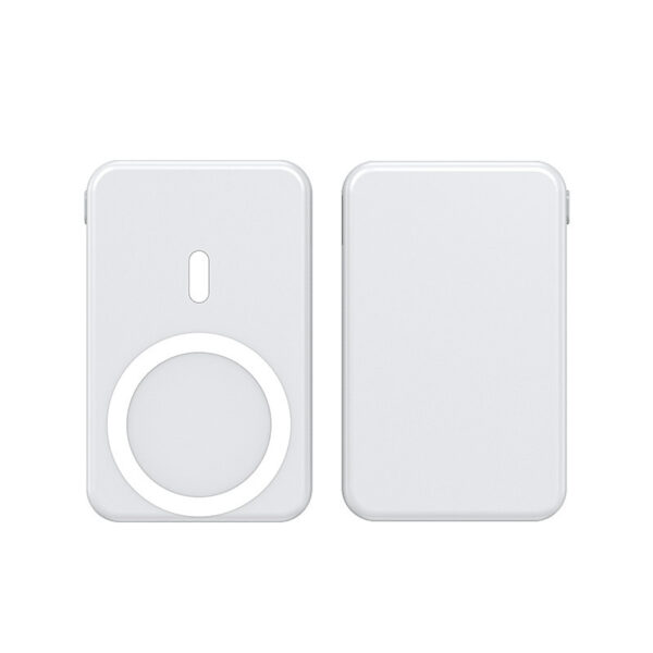 Small Portable Power Bank Magnetic Absorption Wireless Fast Charge - Image 4
